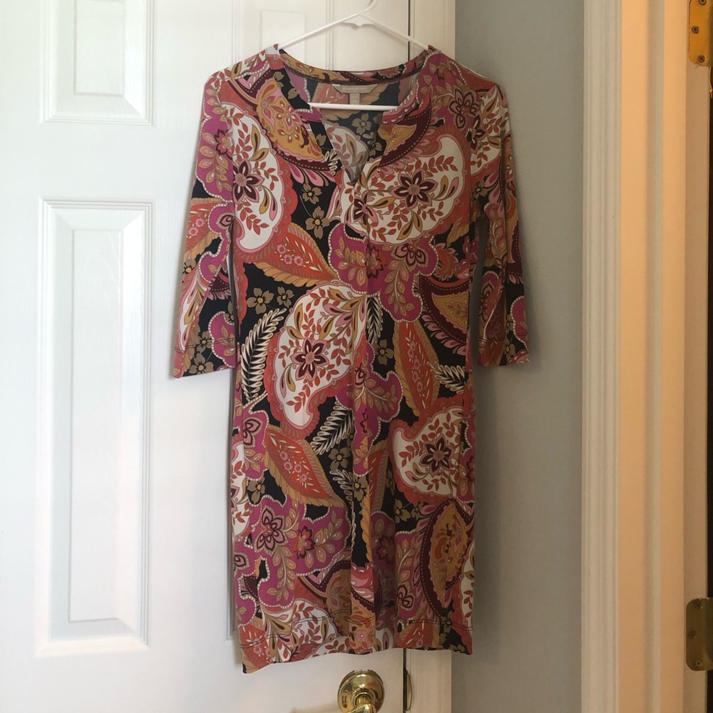 Banana Republic Floral Dress XSP